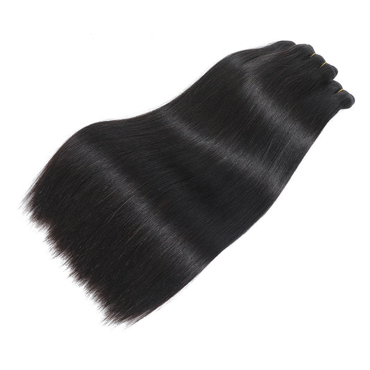 Straight Human Hair 3 Bundles Natural Black hair