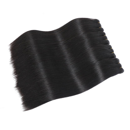 Straight Human Hair 3 Bundles Natural Black hair